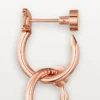 Boucles d&rsquo;oreilles Juste Un Clou, double