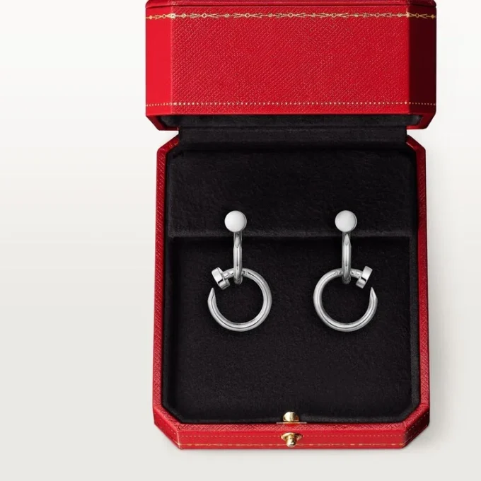 Boucles d&rsquo;oreilles Juste Un Clou, double