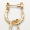 Boucles d&rsquo;oreilles Juste Un Clou, doubles, diamants