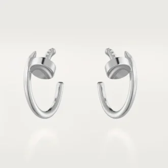 Boucles d&rsquo;oreilles Juste Un Clou – Or blanc – Cartier