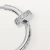 Boucles d&rsquo;oreilles Juste Un Clou – Or blanc, diamants – Cartier