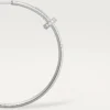 Boucles d&rsquo;oreilles Juste Un Clou – Or blanc, diamants – Cartier