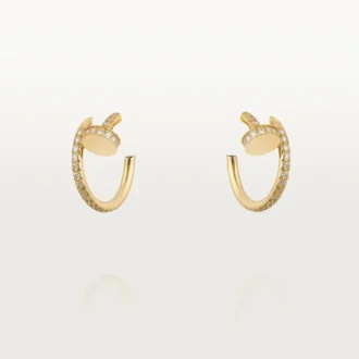 Boucles d&rsquo;oreilles Juste Un Clou – Or jaune, diamants – Cartier