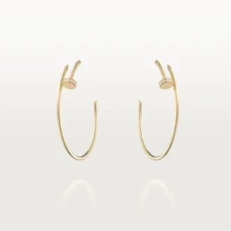 Boucles d&rsquo;oreilles Juste Un Clou – Or jaune, diamants – Cartier