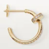 Boucles d&rsquo;oreilles Juste Un Clou – Or jaune, diamants – Cartier