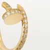 Boucles d&rsquo;oreilles Juste Un Clou – Or jaune, diamants – Cartier