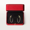 Boucles d&rsquo;oreilles Juste Un Clou – Or jaune, diamants – Cartier