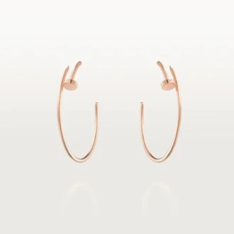 Boucles d&rsquo;oreilles Juste Un Clou – Or rose – Cartier