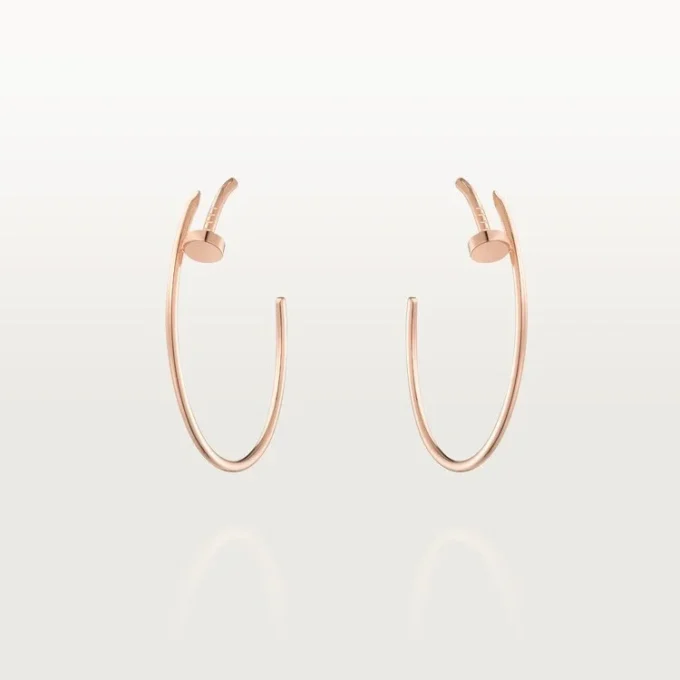 Boucles d&rsquo;oreilles Juste Un Clou – Or rose – Cartier