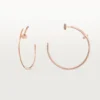 Boucles d&rsquo;oreilles Juste Un Clou – Or rose – Cartier
