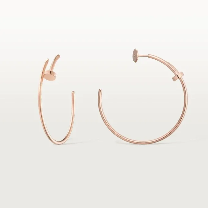 Boucles d&rsquo;oreilles Juste Un Clou – Or rose – Cartier