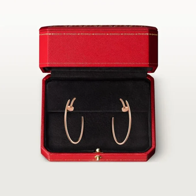 Boucles d&rsquo;oreilles Juste Un Clou – Or rose – Cartier