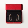 Boucles d&rsquo;oreilles Juste Un Clou – Or rose, diamants – Cartier