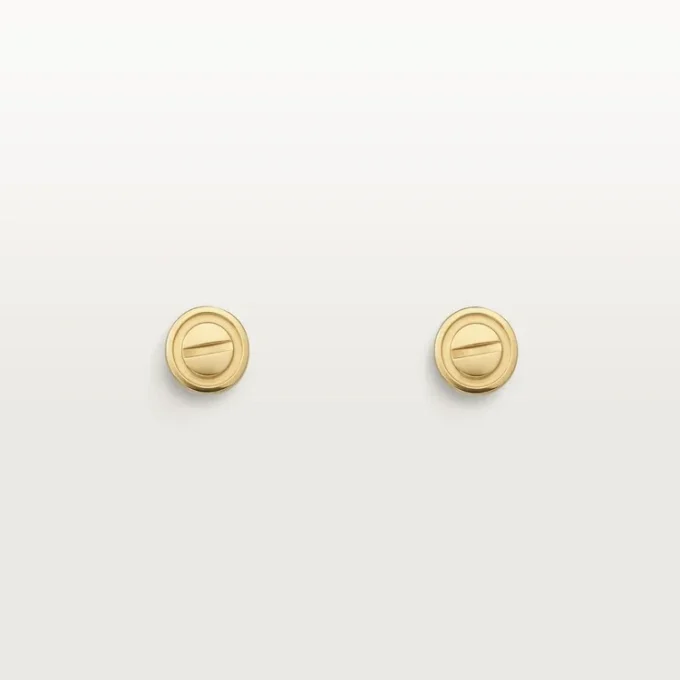 Boucles d&rsquo;oreilles Love en or jaune | Cartier US