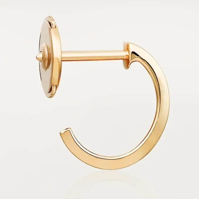 Boucles d&rsquo;oreilles Love Hoop – Or jaune, petit modèle | Cartier US