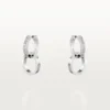 Boucles d&rsquo;oreilles Love, multi-port, demi-sertissage