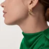 Boucles d&rsquo;oreilles Love, multi-port, demi-sertissage
