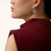 Boucles d&rsquo;oreilles Love, multi-port, demi-sertissage