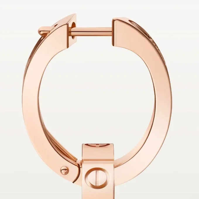 Boucles d&rsquo;oreilles Love, multi-port, demi-sertissage