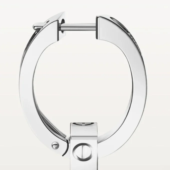 Boucles d&rsquo;oreilles Love, multi-port, demi-sertissage