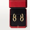 Boucles d&rsquo;oreilles Love, multi-port, demi-sertissage