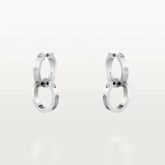 Boucles d&rsquo;oreilles Love, multi-positions