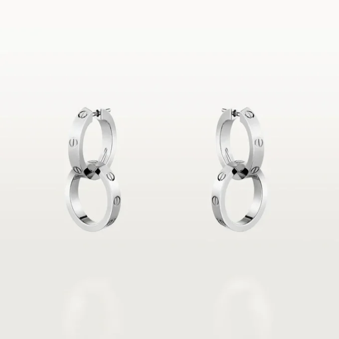 Boucles d&rsquo;oreilles Love, multi-positions