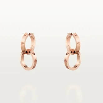 Boucles d&rsquo;oreilles Love, multi-positions