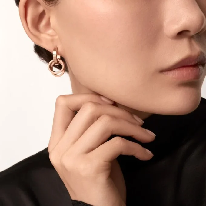 Boucles d&rsquo;oreilles Love, multi-positions