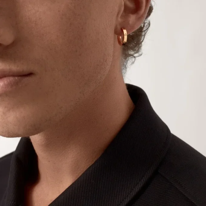 Boucles d&rsquo;oreilles Love, multi-positions
