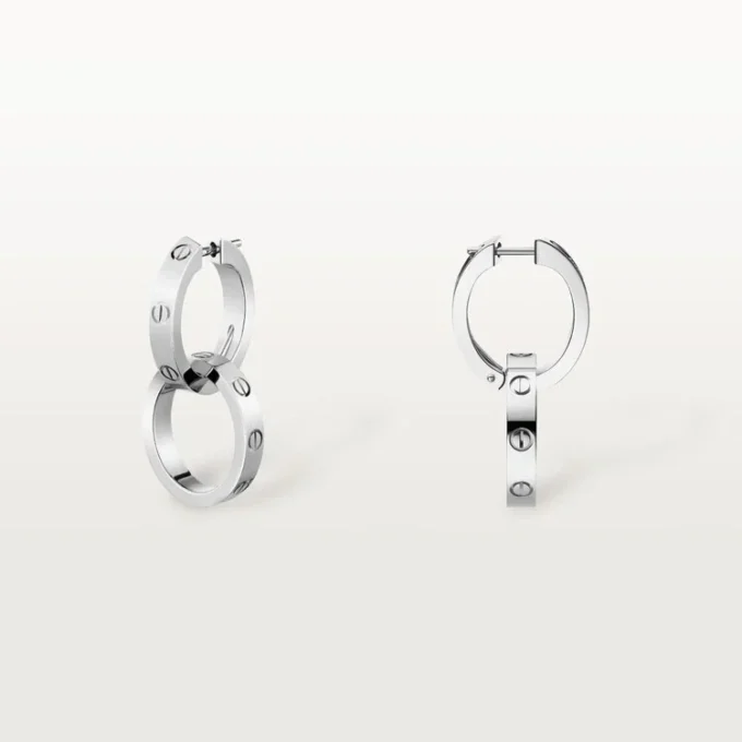 Boucles d&rsquo;oreilles Love, multi-positions