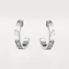 Boucles d&rsquo;oreilles Love – Or blanc – Cartier
