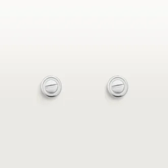 Boucles d&rsquo;oreilles Love – Or blanc – Cartier