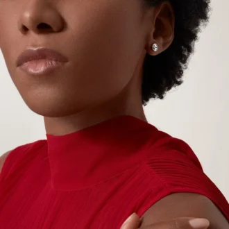 Boucles d&rsquo;oreilles Love – Or blanc – Cartier