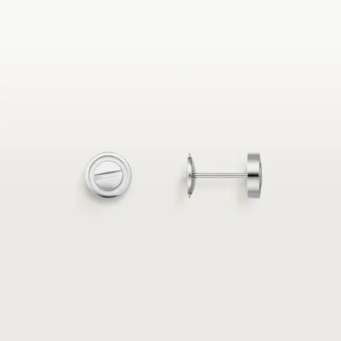 Boucles d&rsquo;oreilles Love – Or blanc – Cartier