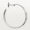 Boucles d&rsquo;oreilles Love – Or blanc – Cartier