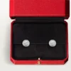 Boucles d&rsquo;oreilles Love – Or blanc – Cartier