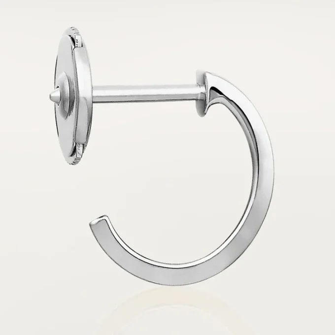 Boucles d&rsquo;oreilles Love – Or blanc – Cartier