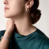 Boucles d&rsquo;oreilles Love – Or blanc, diamant – Cartier