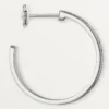 Boucles d&rsquo;oreilles Love – Or blanc, diamant – Cartier