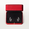 Boucles d&rsquo;oreilles Love – Or blanc, diamant – Cartier