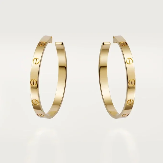 Boucles d&rsquo;oreilles Love – Or jaune – Cartier