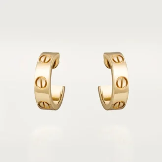 Boucles d&rsquo;oreilles Love – Or jaune – Cartier