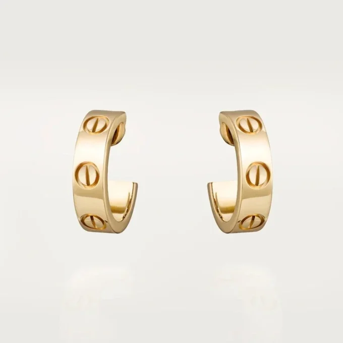 Boucles d&rsquo;oreilles Love – Or jaune – Cartier