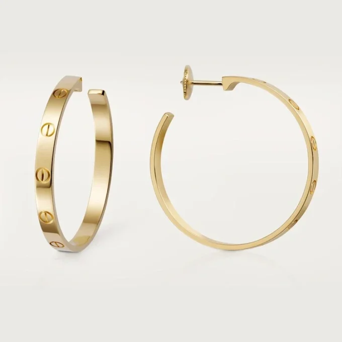 Boucles d&rsquo;oreilles Love – Or jaune – Cartier