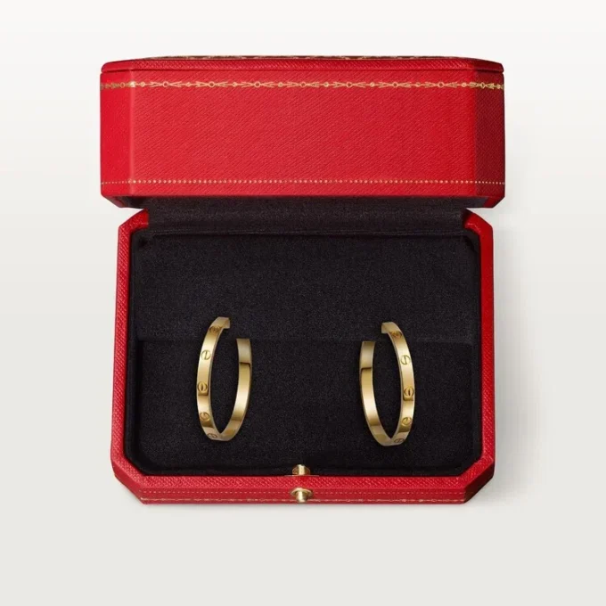 Boucles d&rsquo;oreilles Love – Or jaune – Cartier