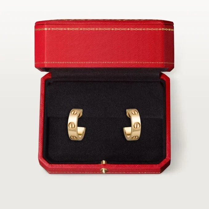 Boucles d&rsquo;oreilles Love – Or jaune – Cartier