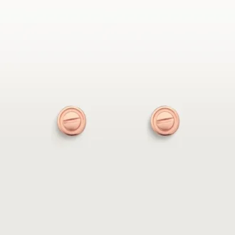Boucles d&rsquo;oreilles Love – Or rose – Cartier