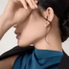 Boucles d&rsquo;oreilles Love – Or rose – Cartier