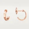 Boucles d&rsquo;oreilles Love – Or rose – Cartier